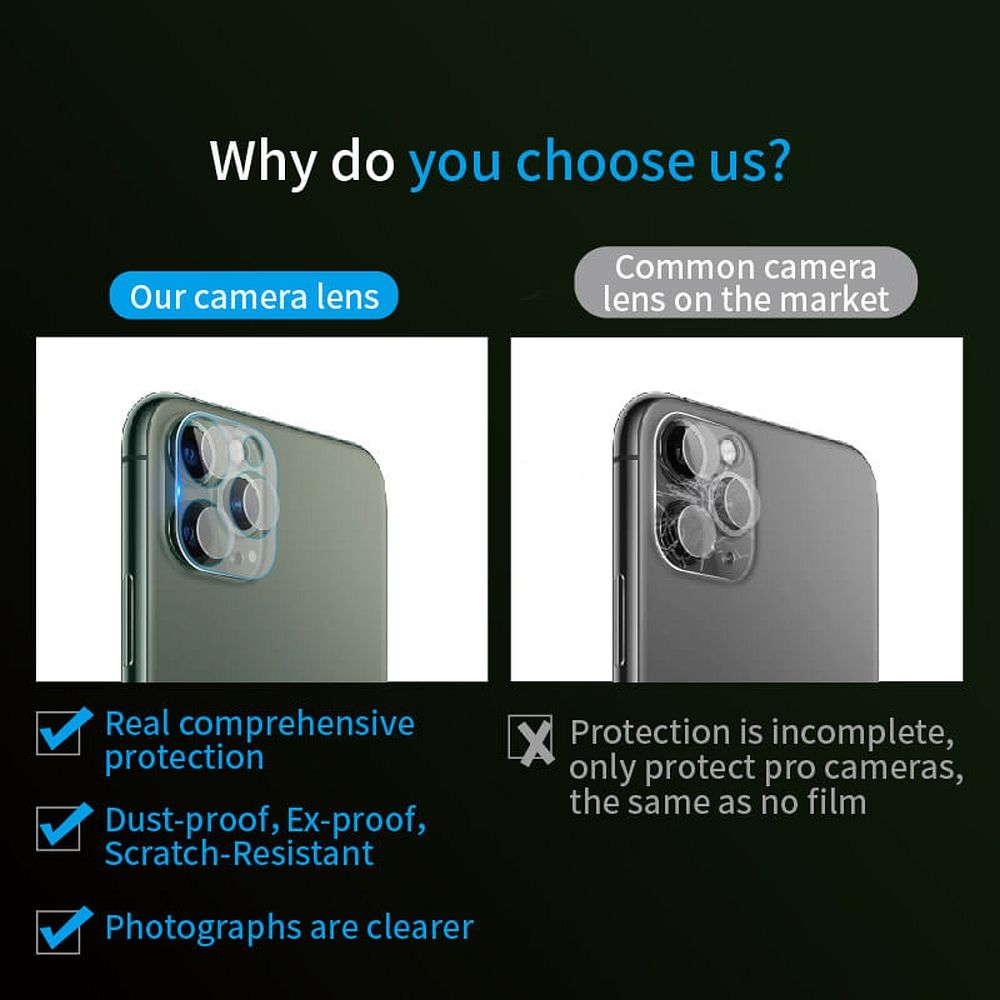 Kameras aizsargstikls Samsung A55 camera lenses – Bestsuit Flexible — attēls 3