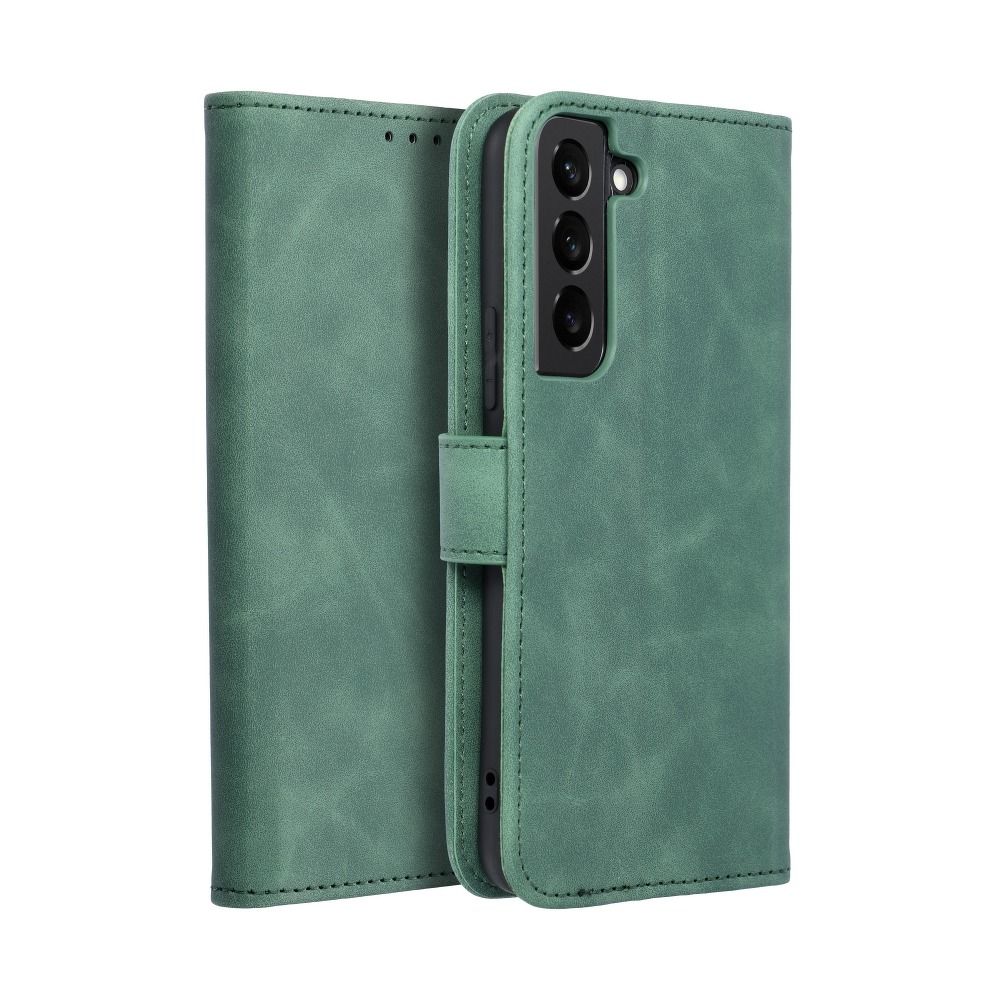 Tender Book aizsargvāciņš Samsung S22, zaļš
