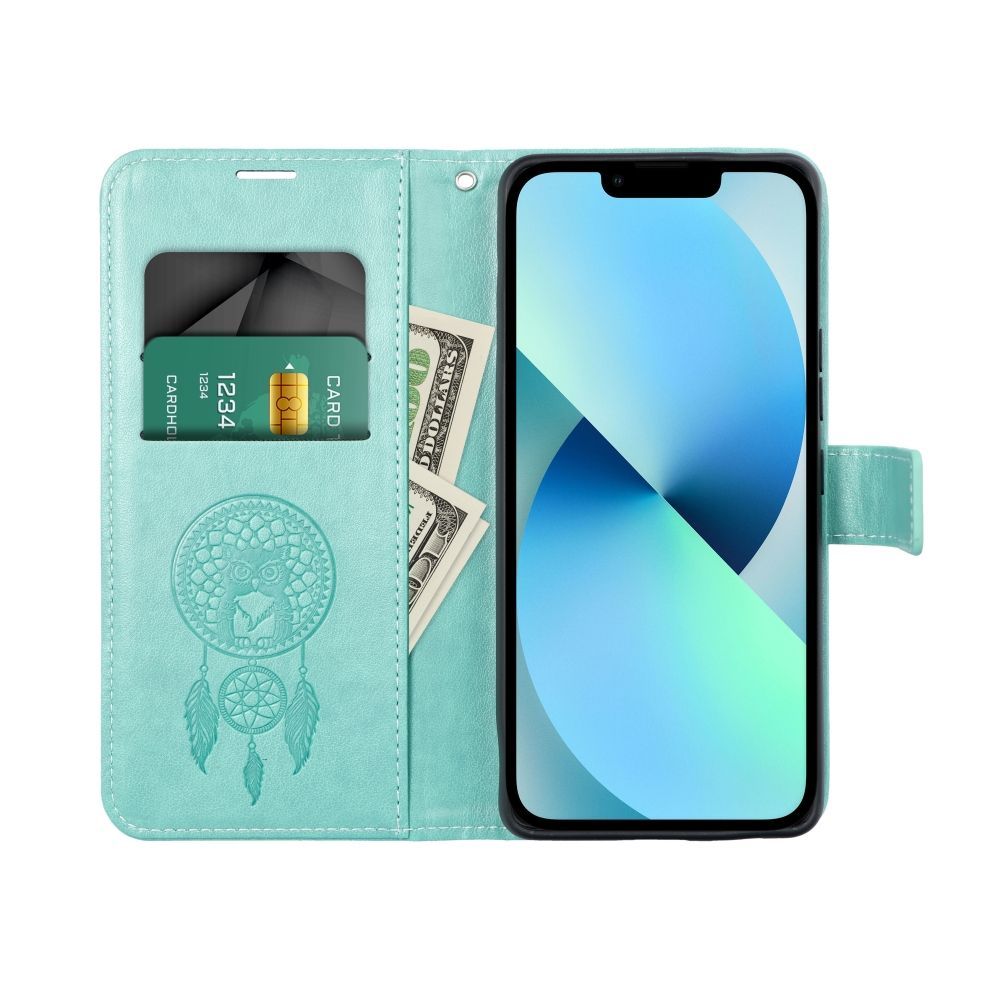 Aizsargvāciņš iPhone 14 dreamcatcher – MEZZO, zaļš — attēls 2