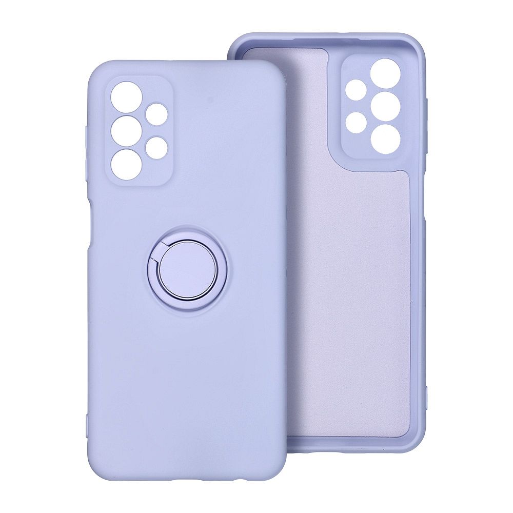 Aizsargvāciņš Samsung A25 5G – SILICONE RING, violets — attēls 2