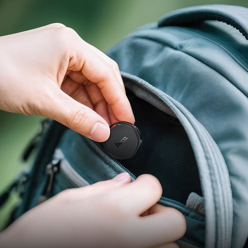 Locator compatible with Google Find My Device Hoco E96A melns
