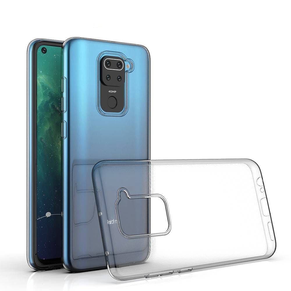 Aizsargvāciņš BACK CASE ULTRA SLIM 0,5 mm forXiaomi Redmi Note 9 Pro Max transparent