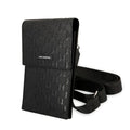 Karl Lagerfeld Monogram Plate soma KLWBSAMSMK, melna