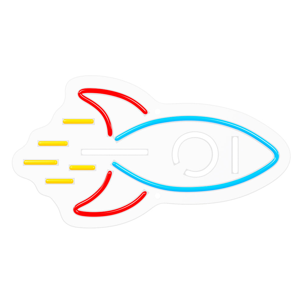 Neolia NNE18 PLEXI LED neona lampa ROCKET – daudzkrāsu