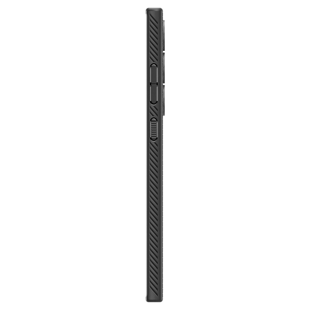 Aizsargvāciņš Samsung Galaxy S24 Ultra – Spigen Liquid Air, matēti melns — attēls 4