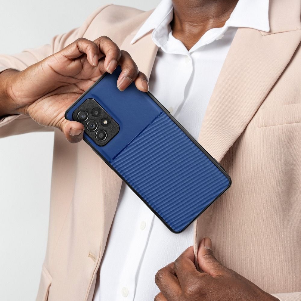 Aizsargvāciņš Samsung S22 – NOBLE, zils — attēls 4