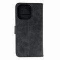 Aizsargvāciņš iPhone 16 Pro Max – Leather, melns