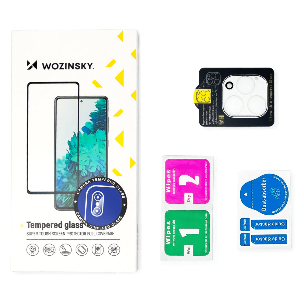 Kameras aizsargstikls the iPhone 16 camera – Wozinsky Full Camera 9H — attēls 3