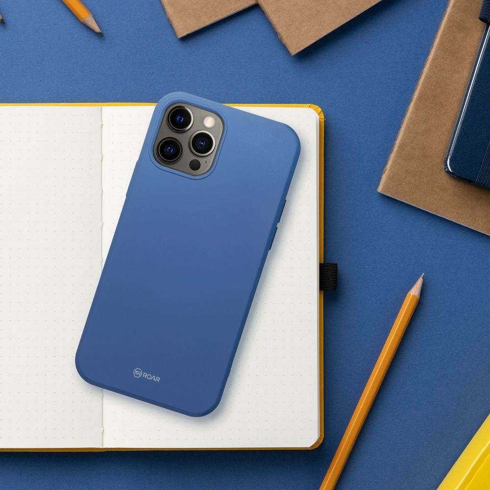 Roar Colorful Jelly aizsargvāciņš Xiaomi Redmi 13 / Redmi 13 5G, tumši zils