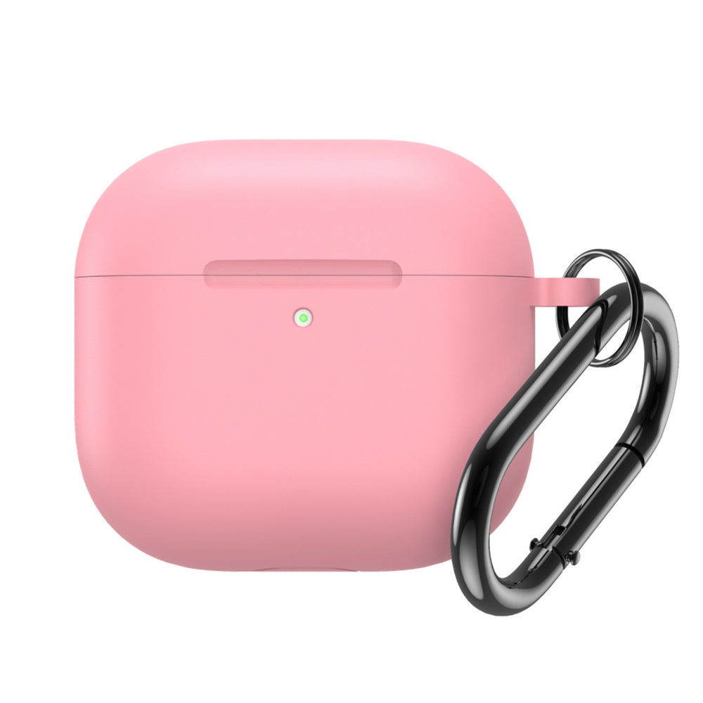 Silikona futrālis ar karabīni AirPods 4, rozā — 1