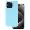 Silicone Lite vāciņš iPhone 16 Pro Max, gaiši zils — 1