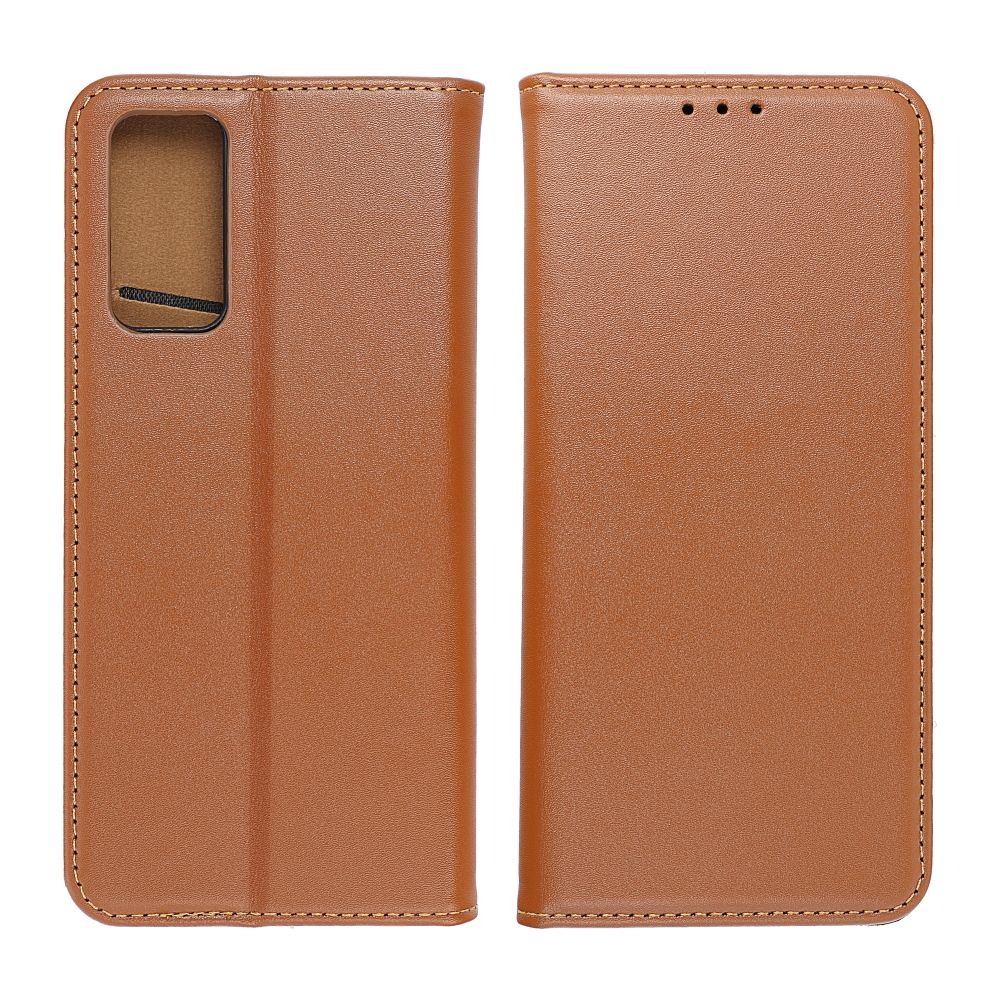 Aizsargvāciņš Samsung S24 Plus – SMART PRO leather, brūns — attēls 3