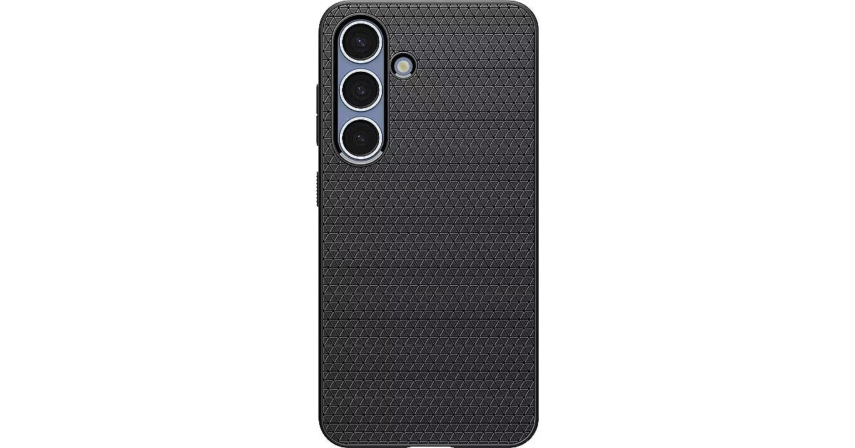 Spigen Liquid Air vāciņš Samsung Galaxy S25 Plus, melns — 1