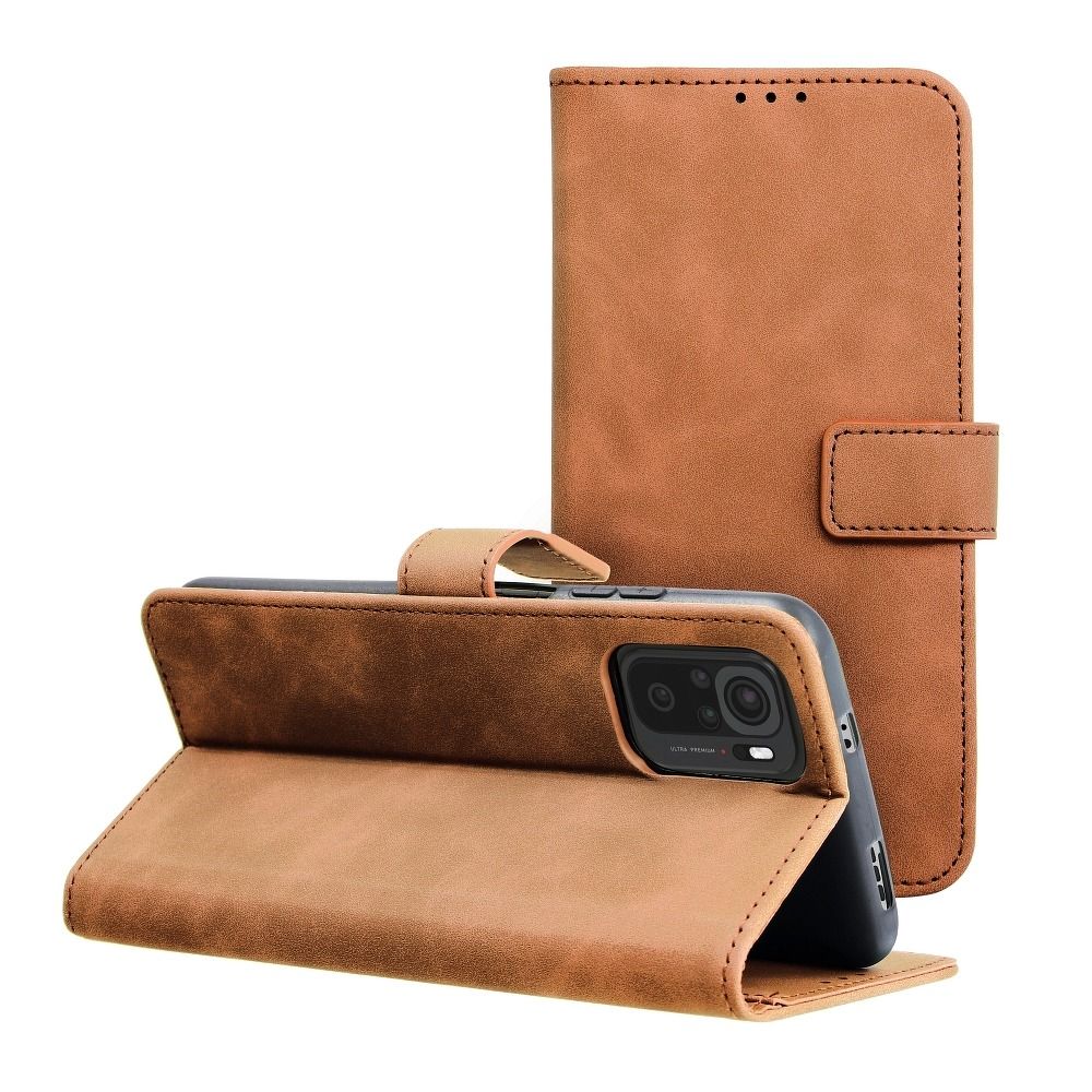 Aizsargvāciņš Xiaomi Redmi Note 10 / 10S – TENDER, brūns