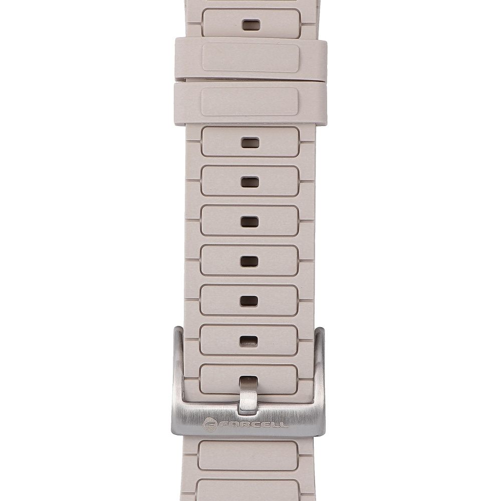 Forcell F-Design FA06 siksniņa Apple Watch 38 / 40 / 41 mm, balta