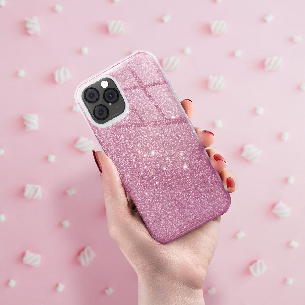 Aizsargvāciņš iPhone 14 Pro – SHINING, rozā — attēls 3