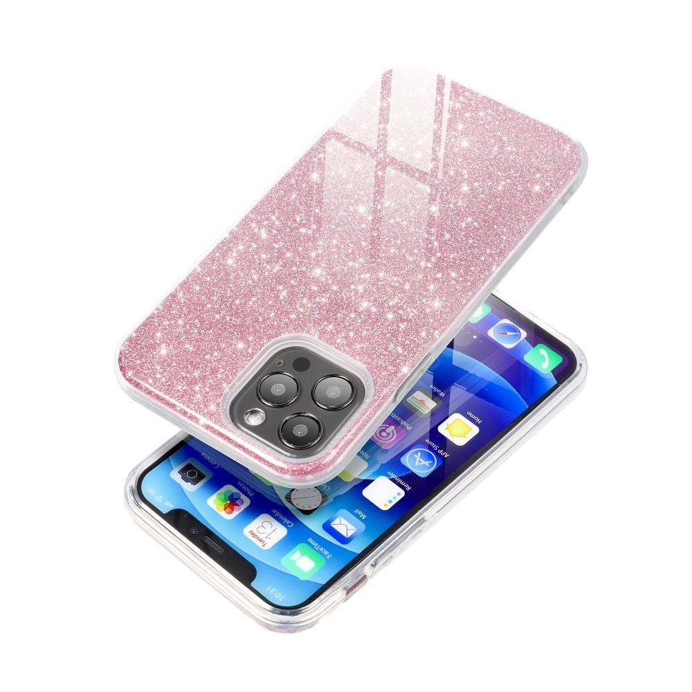 Aizsargvāciņš iPhone 14 – SHINING, rozā — attēls 2