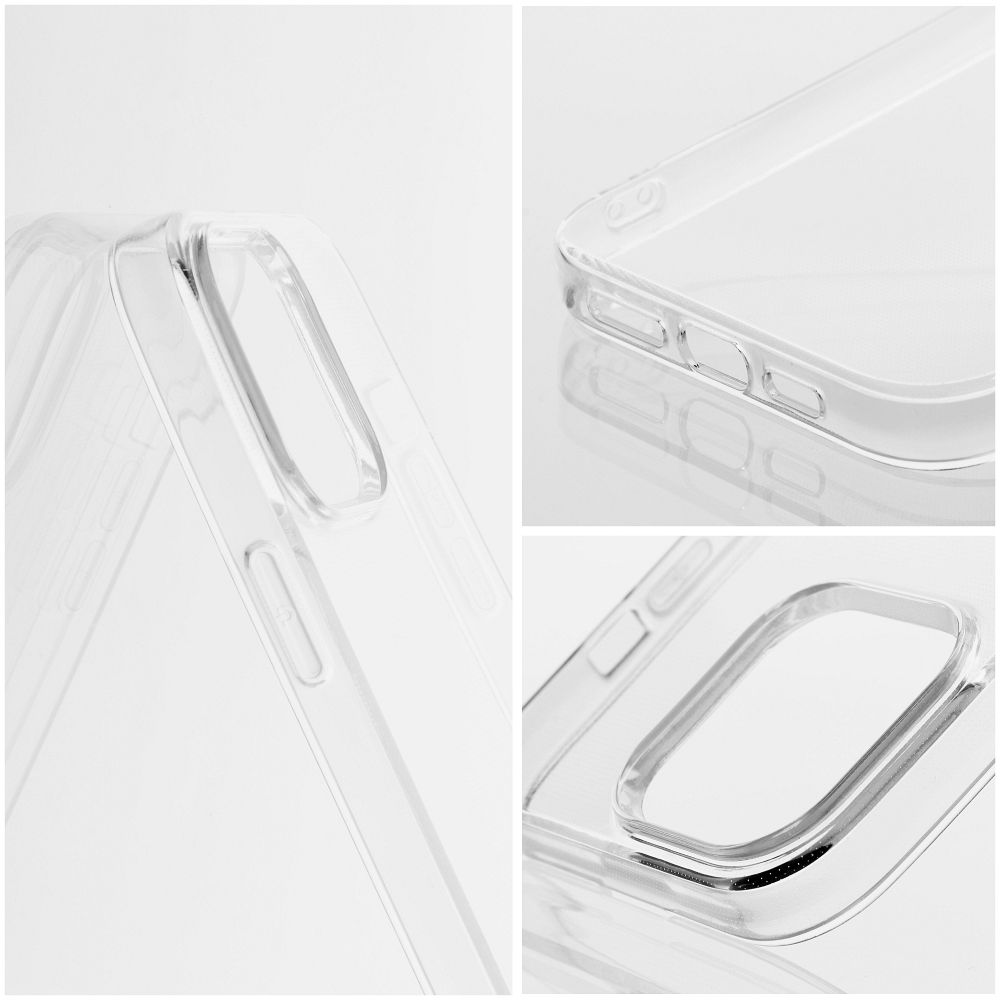 Aizsargvāciņš Samsung A54 5G (camera protection) – CLEAR 2 mm, caurspīdīgs — attēls 3