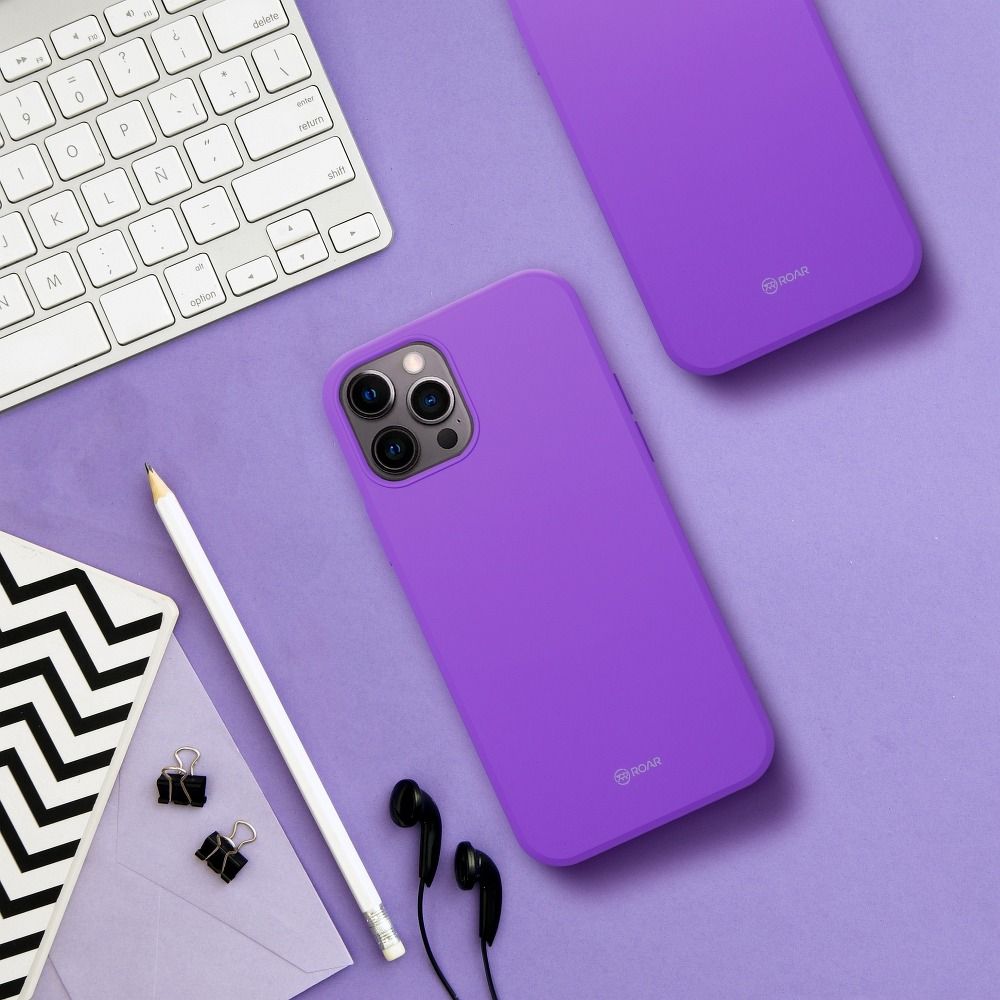Aizsargvāciņš Samsung Galaxy A33 5G – Roar Colorful Jelly, violets — attēls 4