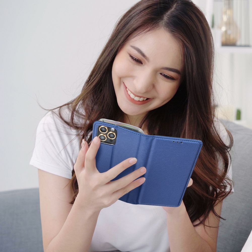 Aizsargvāciņš Samsung A05S – SMART, tumši zils — attēls 3