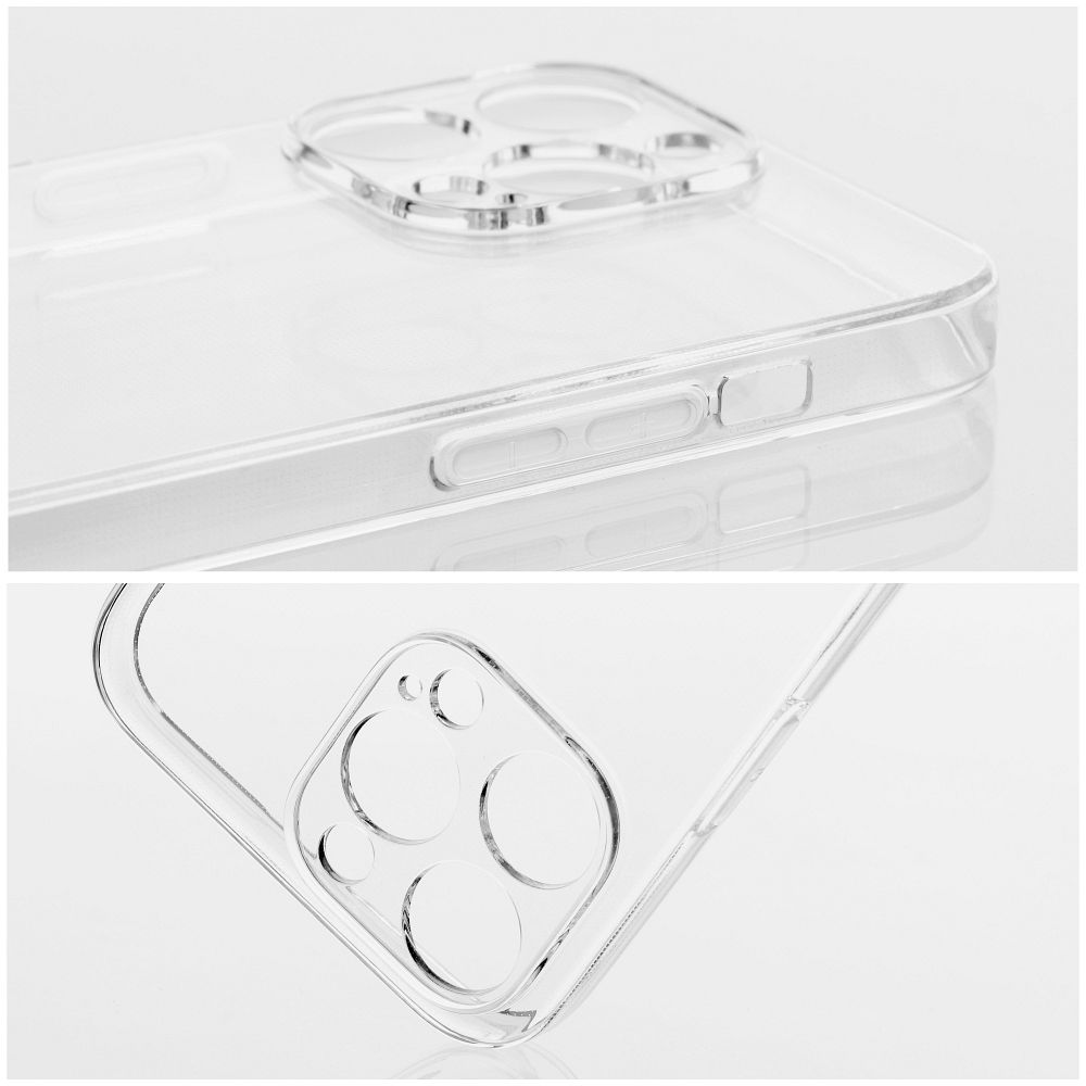 Aizsargvāciņš iPhone 16 Pro Max (camera protection) – CLEAR 2 mm, caurspīdīgs — attēls 2