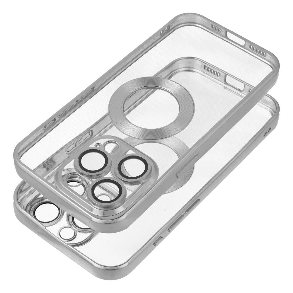 Aizsargvāciņš iPhone 16 Pro – GLAM, sudraba — attēls 2