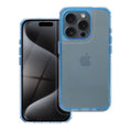 Aizsargvāciņš iPhone 16 Pro – MATRIX CLEAR, zils