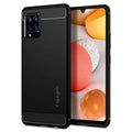 Spigen Rugged Armor vāciņš Samsung Galaxy A42 5G, melns — 1