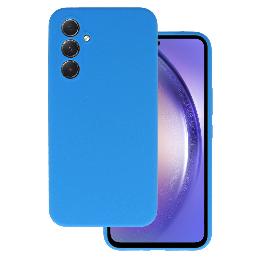 Silicone Lite vāciņš Samsung Galaxy A35 5G, zils — 1