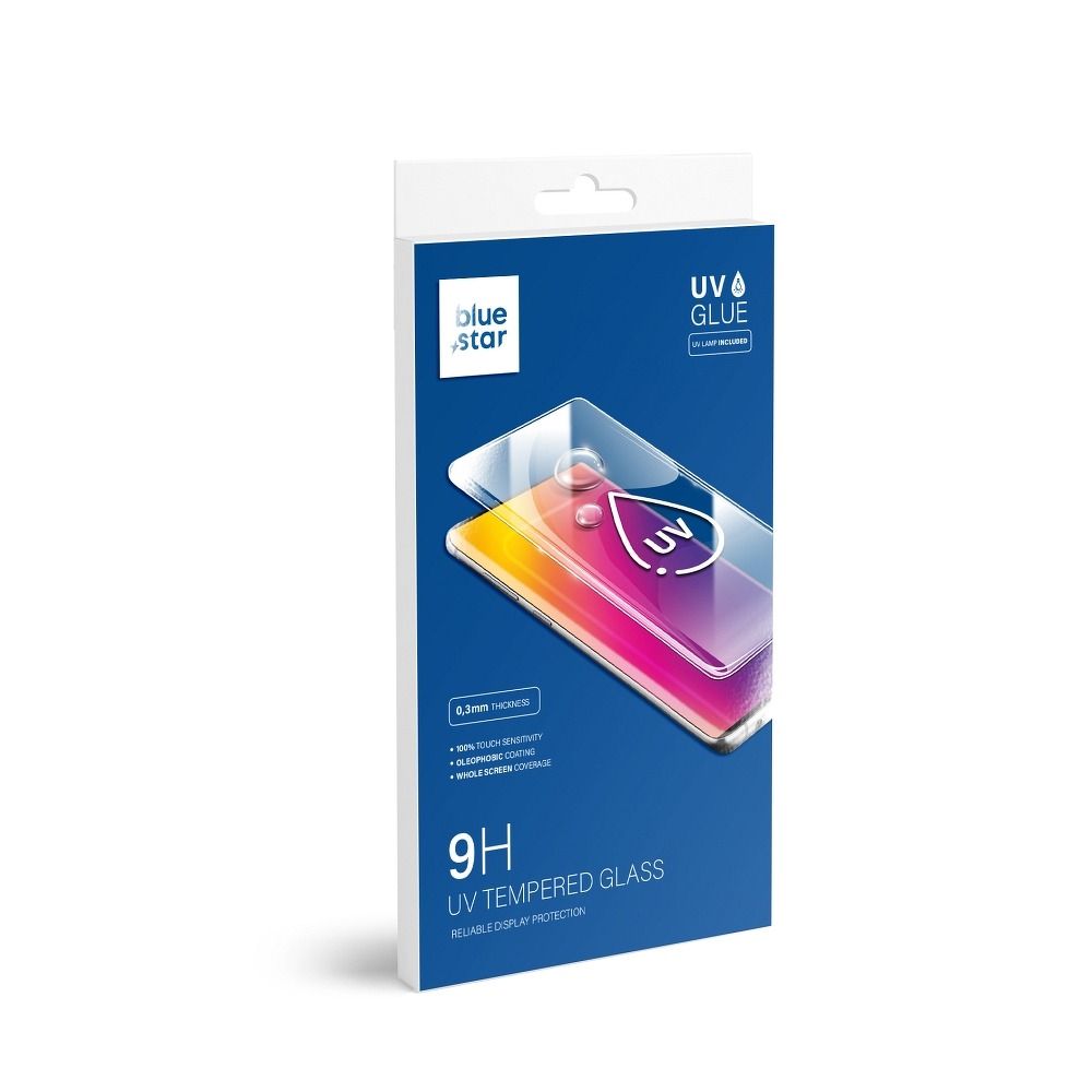 Aizsargstikls Samsung Galaxy S10+ – UV Blue Star 9H