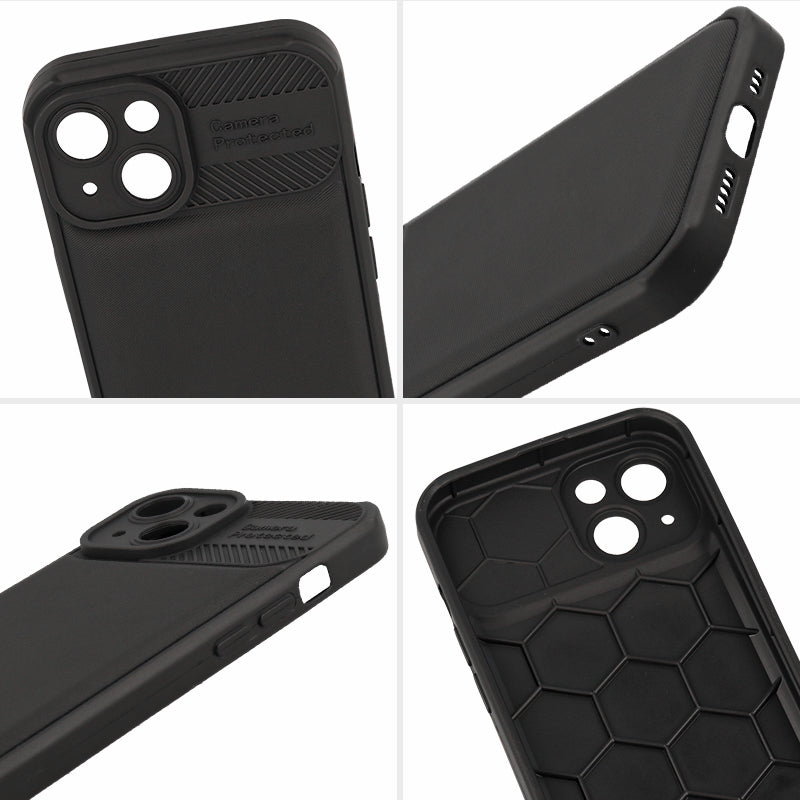 Camera Protected aizsargvāciņš Xiaomi Redmi Note 12 4G, melns