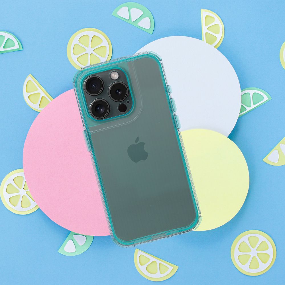 Aizsargvāciņš iPhone 16 mint – MATRIX CLEAR — attēls 4