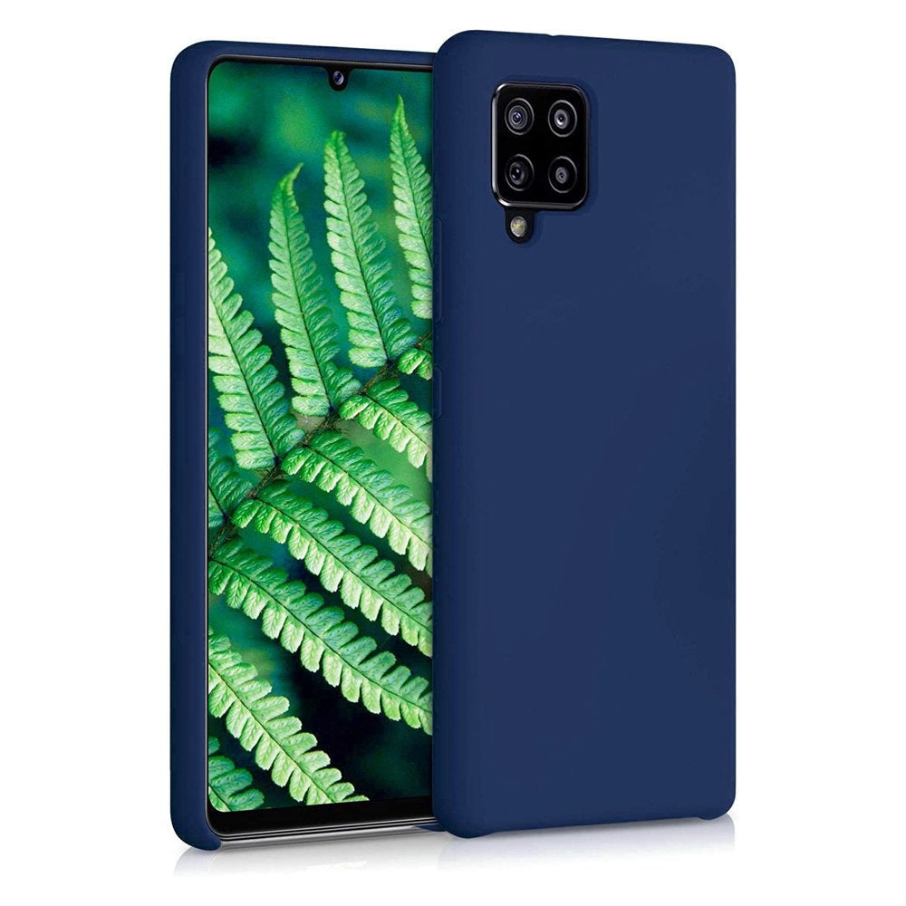 Silicone Case silikona vāciņš Samsung Galaxy A42 5G, zils