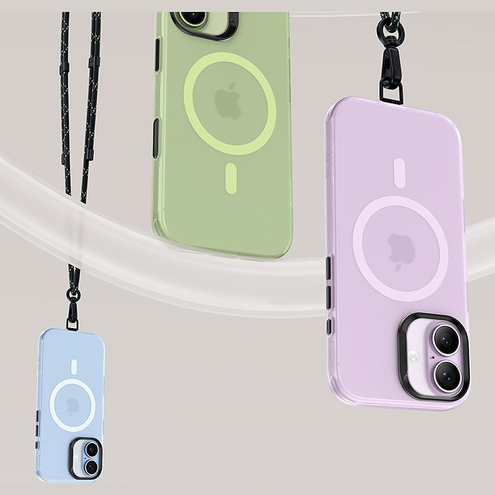 Aizsargvāciņš iPhone 17 – Benks Lucid Armor ar Camera Control pogu, zaļš