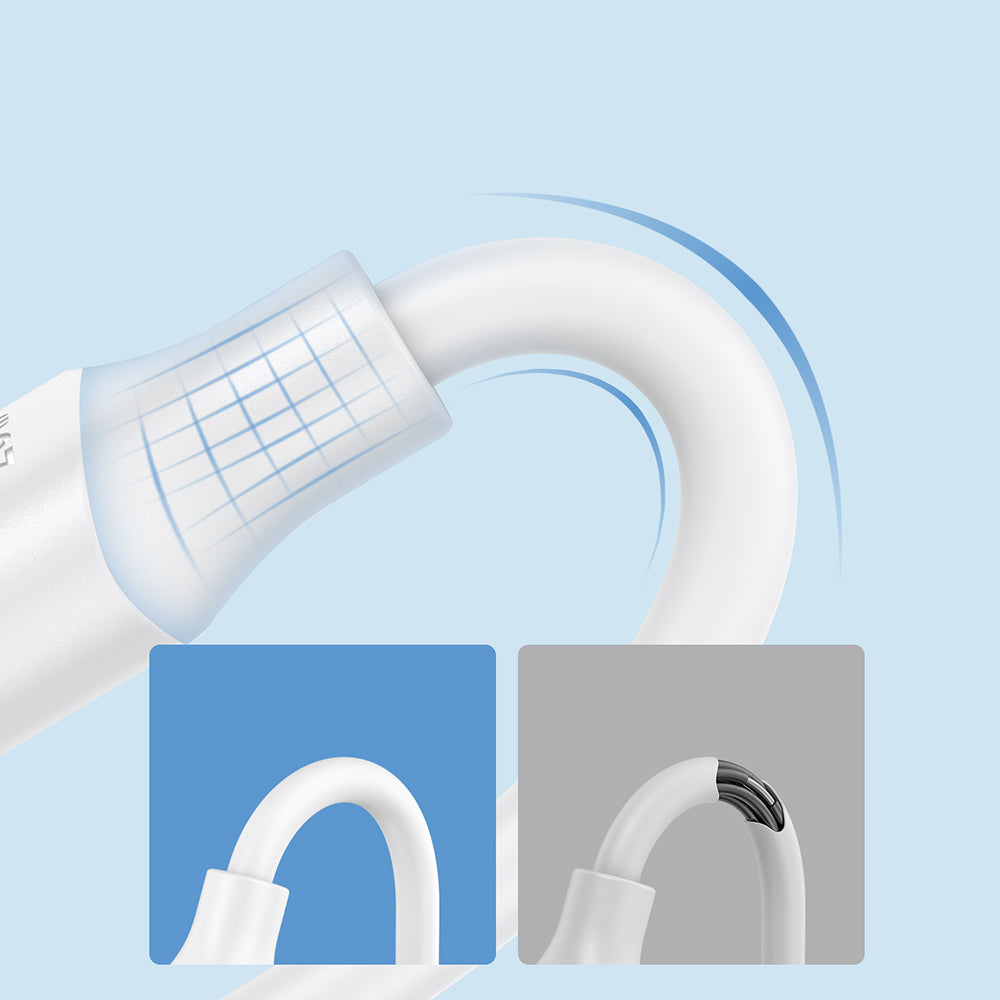 Joyroom Long-Lasting A9 USB-A–USB-C 3 A kabelis, 1 m, melns