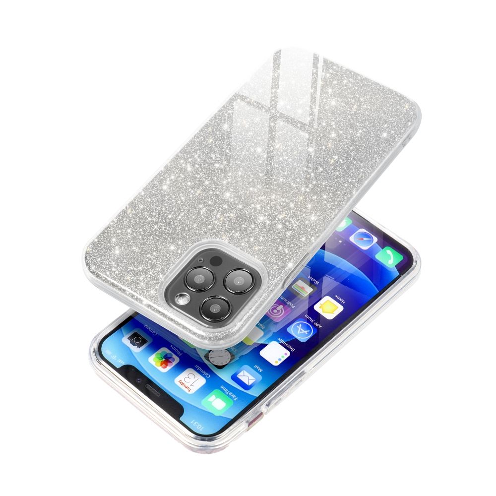 Aizsargvāciņš Samsung S21 FE – SHINING, sudraba — attēls 3
