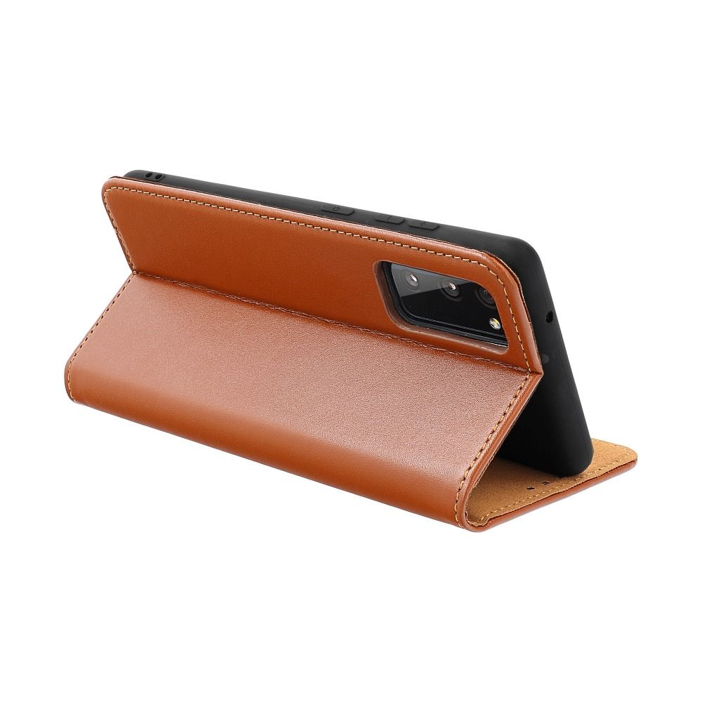 Aizsargvāciņš Samsung A32 LTE ( 4G ) – Leather SMART PRO, brūns — attēls 4