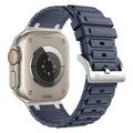 Forcell F-Design FA06 siksniņa Apple Watch 42 / 44 / 45 / 49 mm, zila