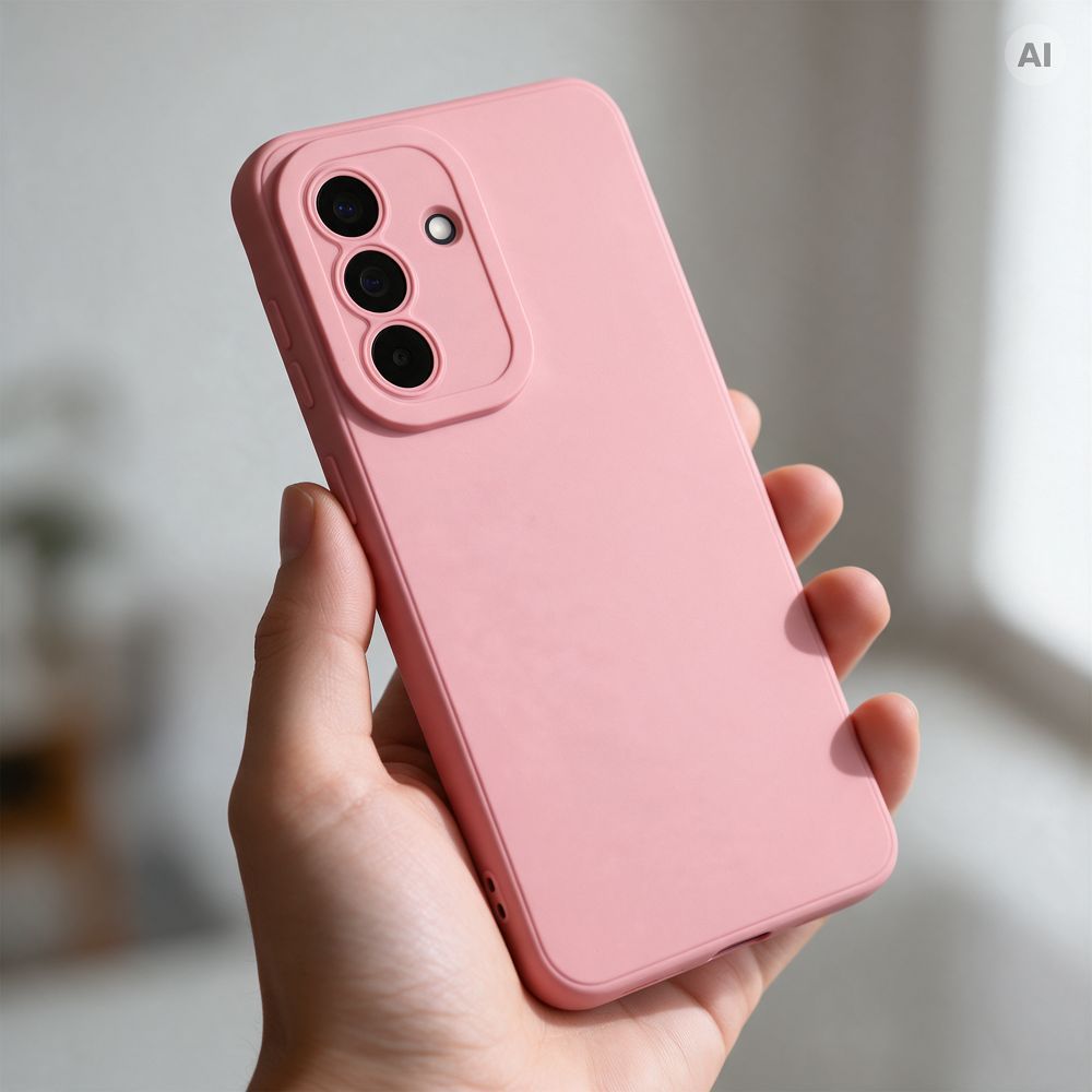 Matt 2.0 aizsargvāciņš Xiaomi Redmi Note 17 4G / 5G, pūderrozā