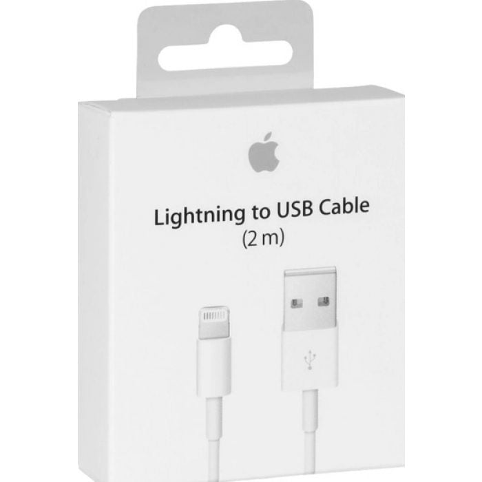 Apple Lightning to USB kabelis 2m balts EU MD819