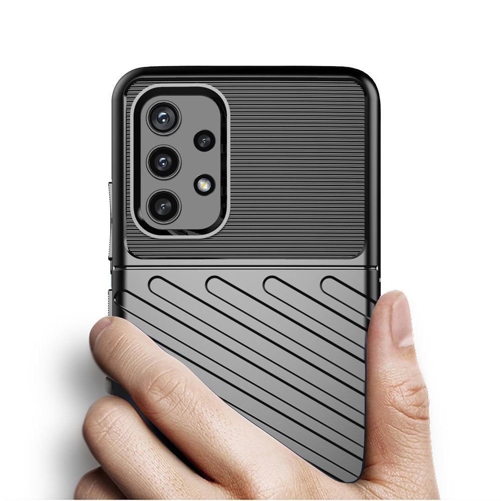Thunder Case TPU aizsargvāciņš Samsung Galaxy A72 4G, zaļš
