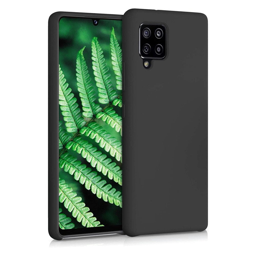 Silicone Case silikona vāciņš Samsung Galaxy A42 5G, melns