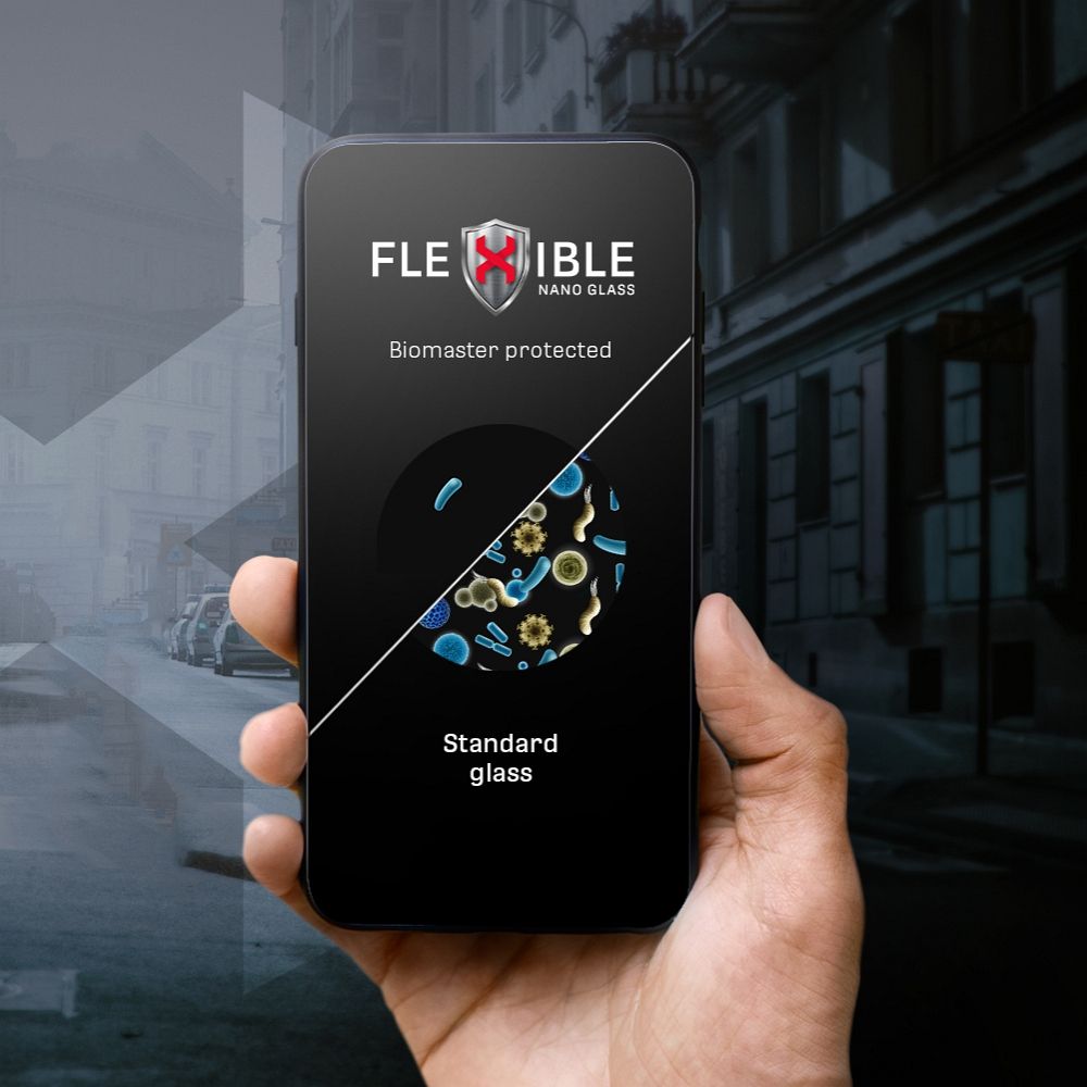 Aizsargstikls Samsung Galaxy S21 FE – Forcell Flexible Nano — attēls 4