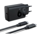 Lenovo ZG38C05739 USB-C ātrais lādētājs 68 W ar 1,5 m USB-C kabeli, melns