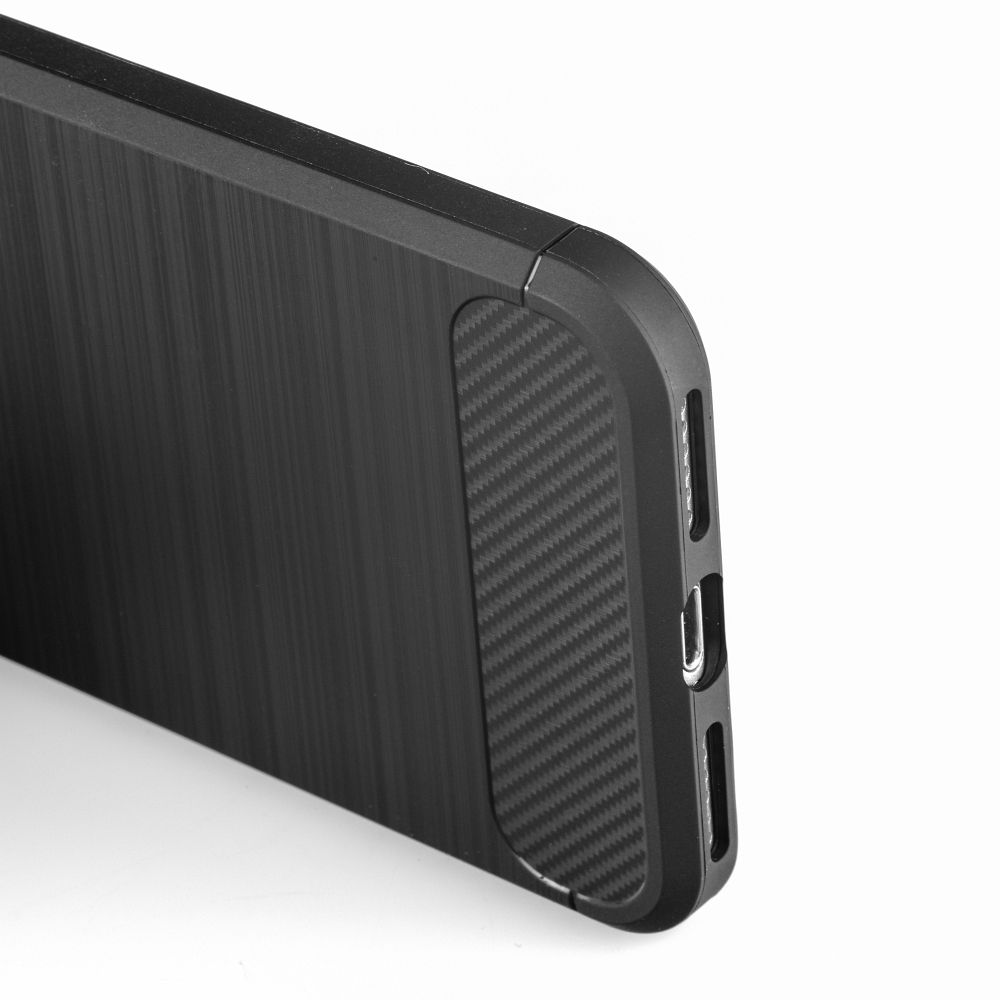 Aizsargvāciņš Samsung A12 – CARBON, melns — attēls 3