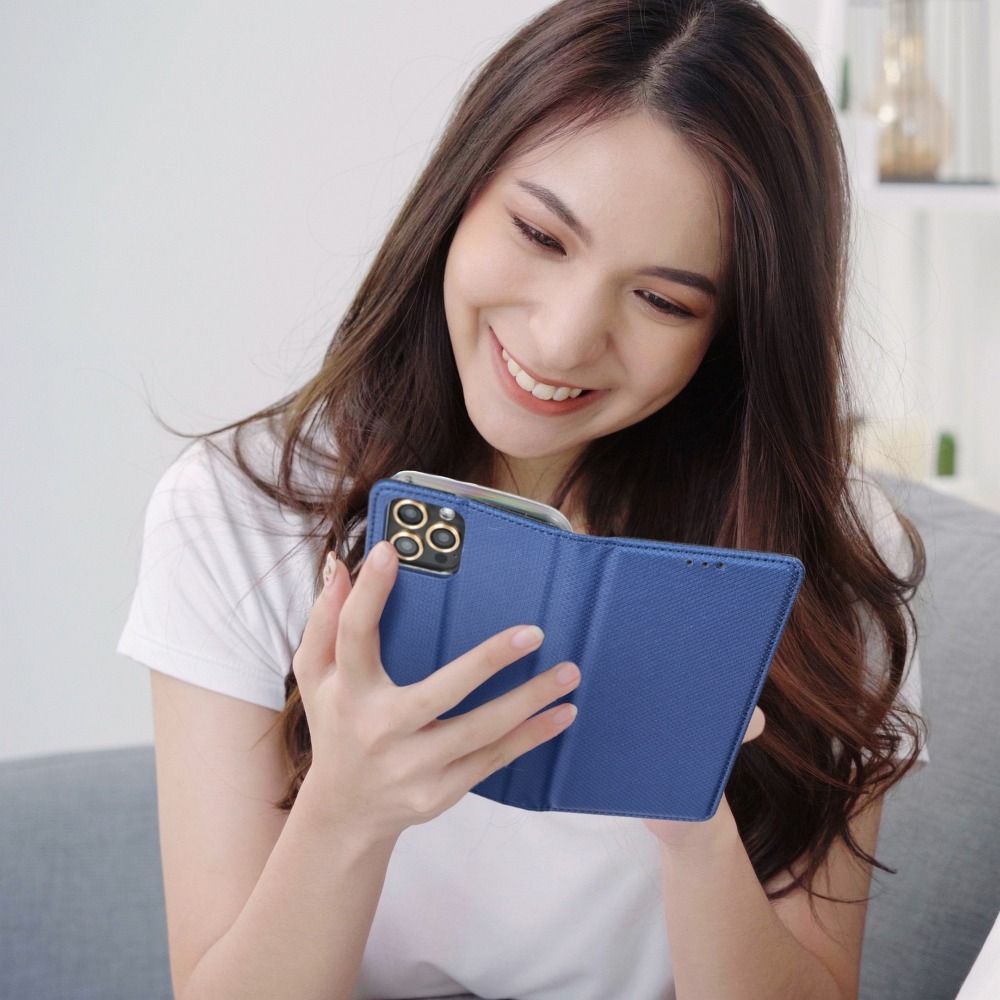 Aizsargvāciņš Samsung Xcover 5 – SMART, tumši zils — attēls 3