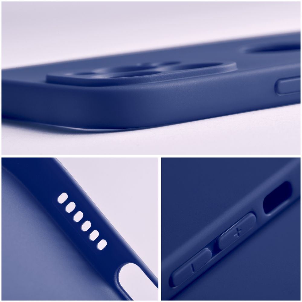 Aizsargvāciņš Xiaomi Redmi 9C – SOFT, tumši zils — attēls 2