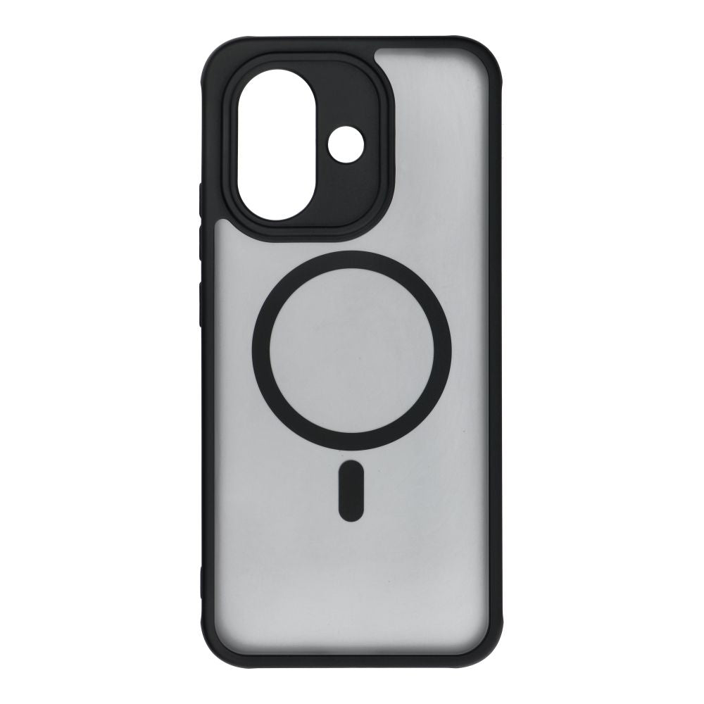 Full Matte Mag Cover aizsargvāciņš Xiaomi Redmi Note 17 4G / 5G, melns