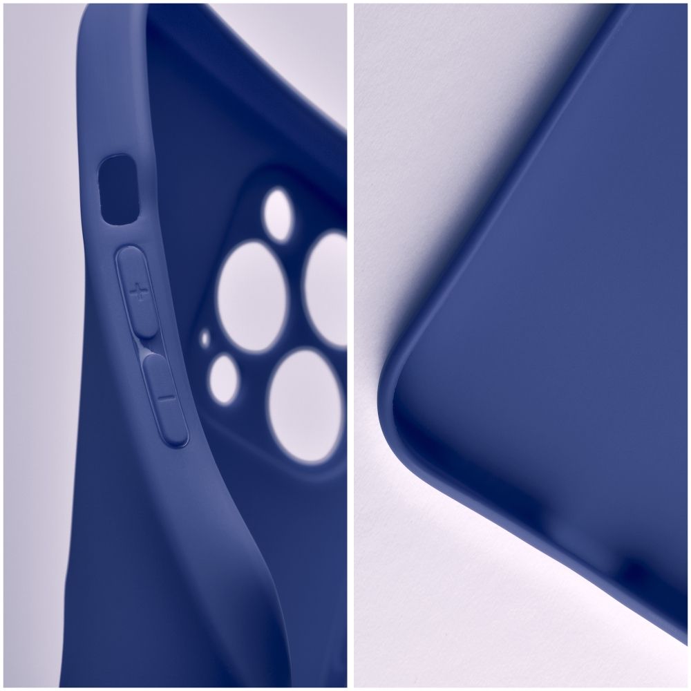 Aizsargvāciņš iPhone 16 Plus – SOFT, tumši zils — attēls 3