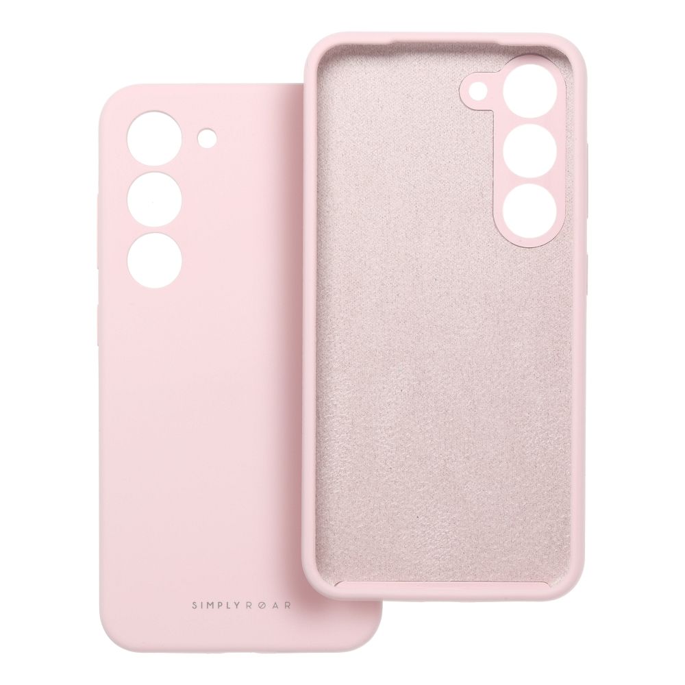 Aizsargvāciņš Samsung Galaxy A55 5G Light – Roar Cloud-Skin, rozā — attēls 4